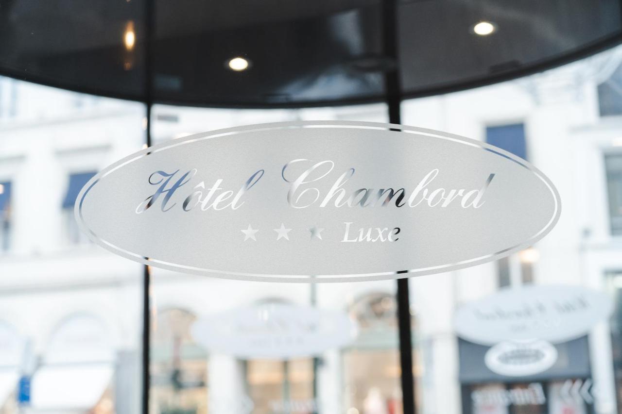Hotel Chambord Bruxelles Eksteriør billede